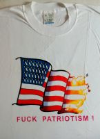 FUCK PATRIOTISM - T-SHIRT XL Niedersachsen - Lüneburg Vorschau