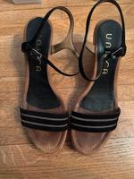 Unisa Sandalen schwarz/braun 42 Kr. Dachau - Petershausen Vorschau