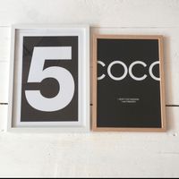 COCO und 5 Bild Druck Holz Rahmen schwarz weiß 30x20 35x26 cm Dortmund - Innenstadt-West Vorschau