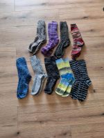 Selbstgestrickte Socken Schurwolle Hessen - Darmstadt Vorschau