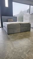 Boxspringbett 140x200 Bettkasten Topper Samt Grau Neu !!! Nordrhein-Westfalen - Oberhausen Vorschau