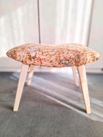 Fusshocker,hocker,blumen,Kissen,mid century,shabby,vintage Hessen - Offenbach Vorschau