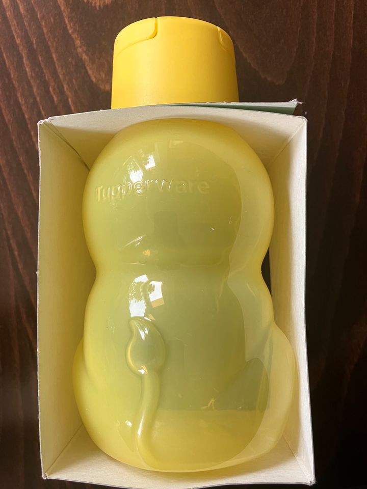 Tupper Trinkflasche Eco NEU OVP Tupperware Löwe gelb für Kinder in Schladen