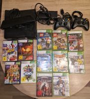 XBox 360 mit Kinect, 2 Controllern, 12 Spiele Thüringen - Seebach Vorschau