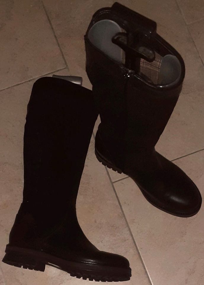 Marc'O Polo,Derbe Stiefel, 40, Leder, Schwarz,NP199,90,-wNeu in Berlin