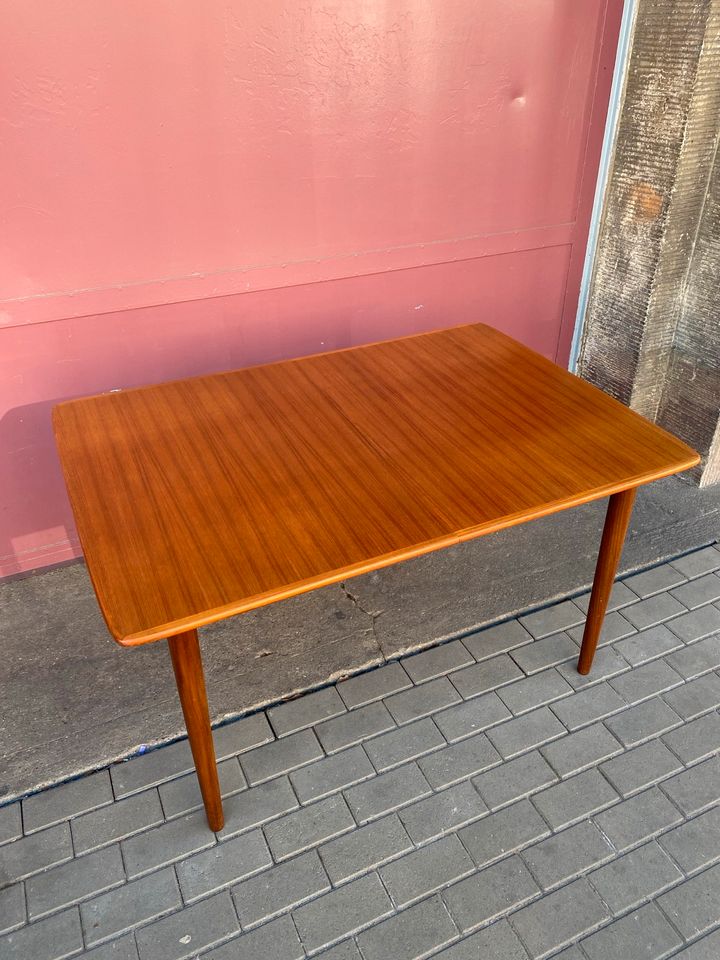 ◤ Esstisch Gustav Bahus Norwegen Tisch bis 220cm ausziehbar Dänemark Teakholz mid century danish Design table dinning vintage in Berlin