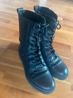 Schwarze Lederstiefel Ara Gr. 39 Baden-Württemberg - Graben-Neudorf Vorschau