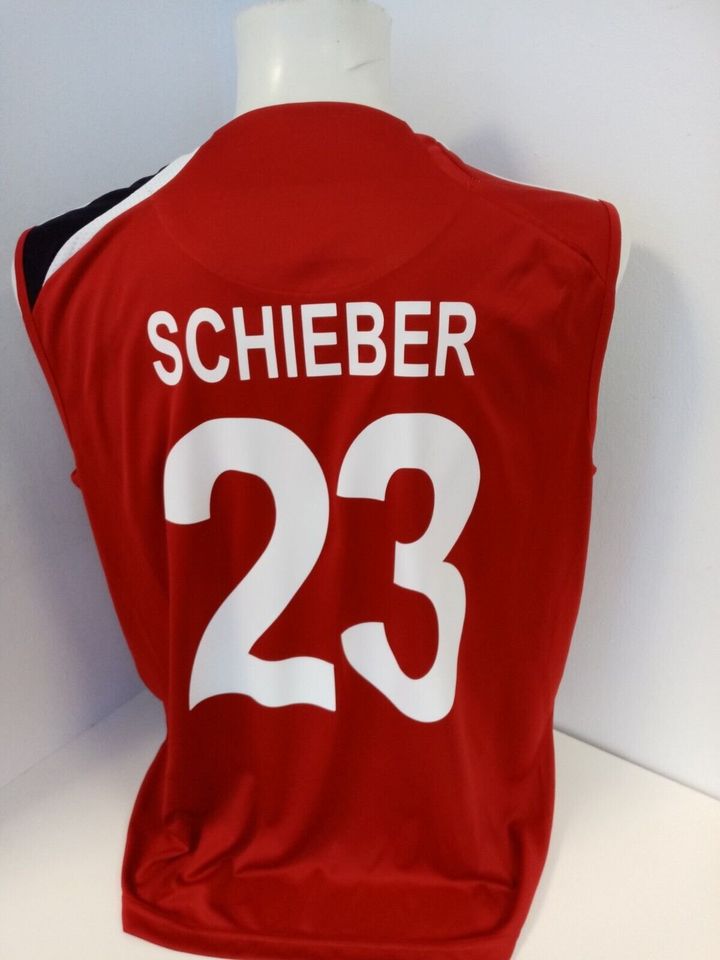 1. FC Nürnberg Shirt Julian Schieber signiert Fußball Adidas L in Lünen
