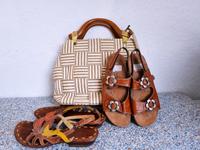 3-teiliges Set: Schuhe Seibel + Sandalen Gr. 38 + Tasche Hessen - Limburg Vorschau