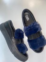 Karl Lagerfeld Leder - Fell Schuhe gr.40 Mitte - Tiergarten Vorschau