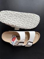Birkenstock Arizona weiß, Größe 37 schmal Nordrhein-Westfalen - Wesseling Vorschau