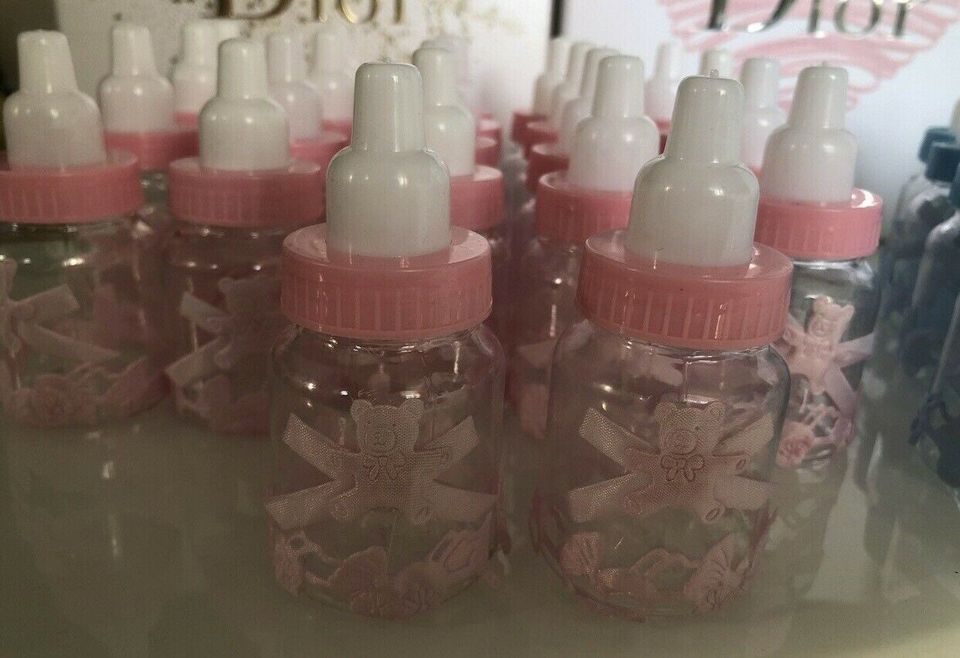 Mini Babyflasche ideal als Geschenk f. Baby Shower/ Taufe/ Gäste in Berlin