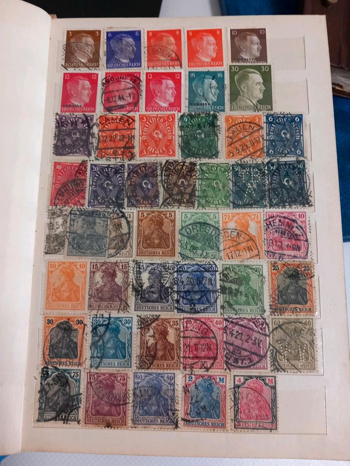 Briefmarken, Alben,6 Stück in Dresden