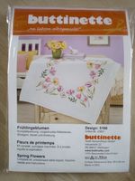 Stickpackung Mitteldecke "Frühlingsblumen" Bayern - Bad Feilnbach Vorschau