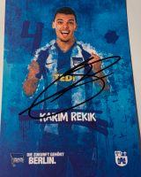 Hertha BSC Autogrammkarte Karim Rekik Handsigniert Berlin - Mitte Vorschau