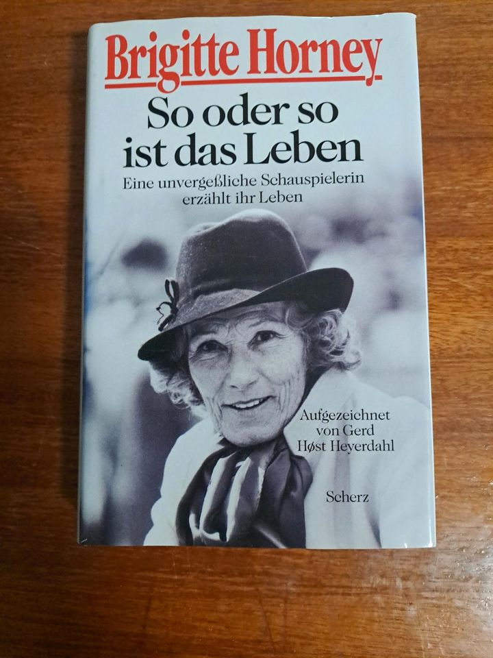 Buch Brigitte Horney So oder so ist das Leben gebraucht in Heidelberg