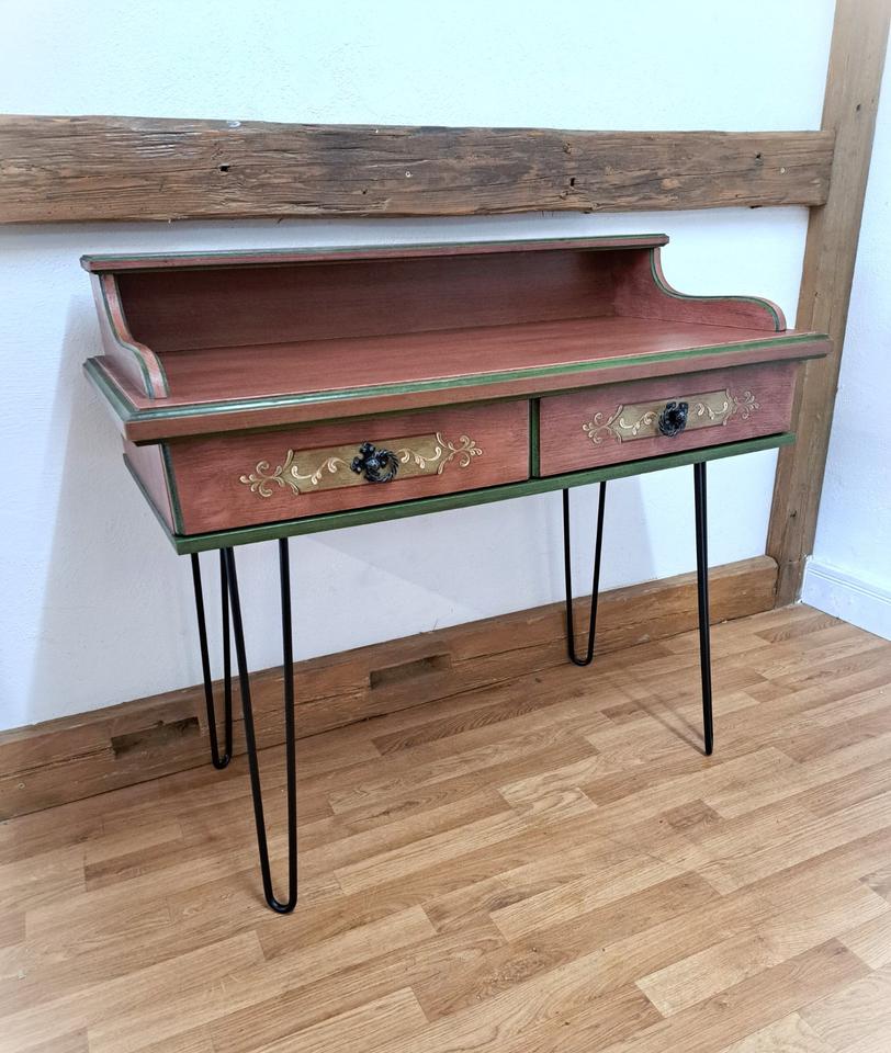 Voglauer Anno 1800 rosa altrosa Schreibtisch Büro Tisch 529€* in Fulda
