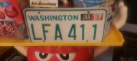 US KENNZEICHEN Washington Januar 1987 License Plate Duisburg - Duisburg-Mitte Vorschau