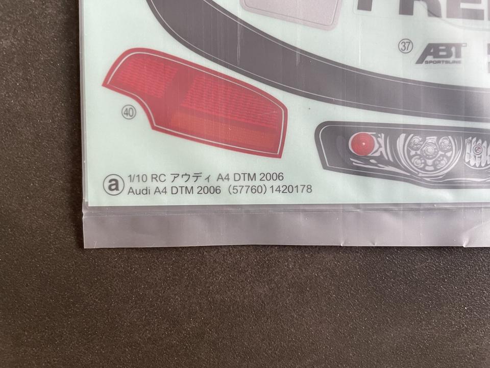 TAMIYA Aufkleber 57760 Audi A4 DTM 2006 Veltins 1:10 XB neu in Marktredwitz