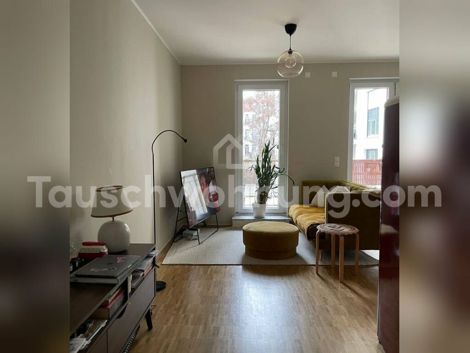 [TAUSCHWOHNUNG] Neuwertige Wohnung mit 3 Zimmern, EBK und Loggia im Zentrum in Leipzig