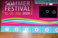 Suche Festival Pass Sommerfestival Rosenheim 2024 Bayern - Bad Aibling Vorschau