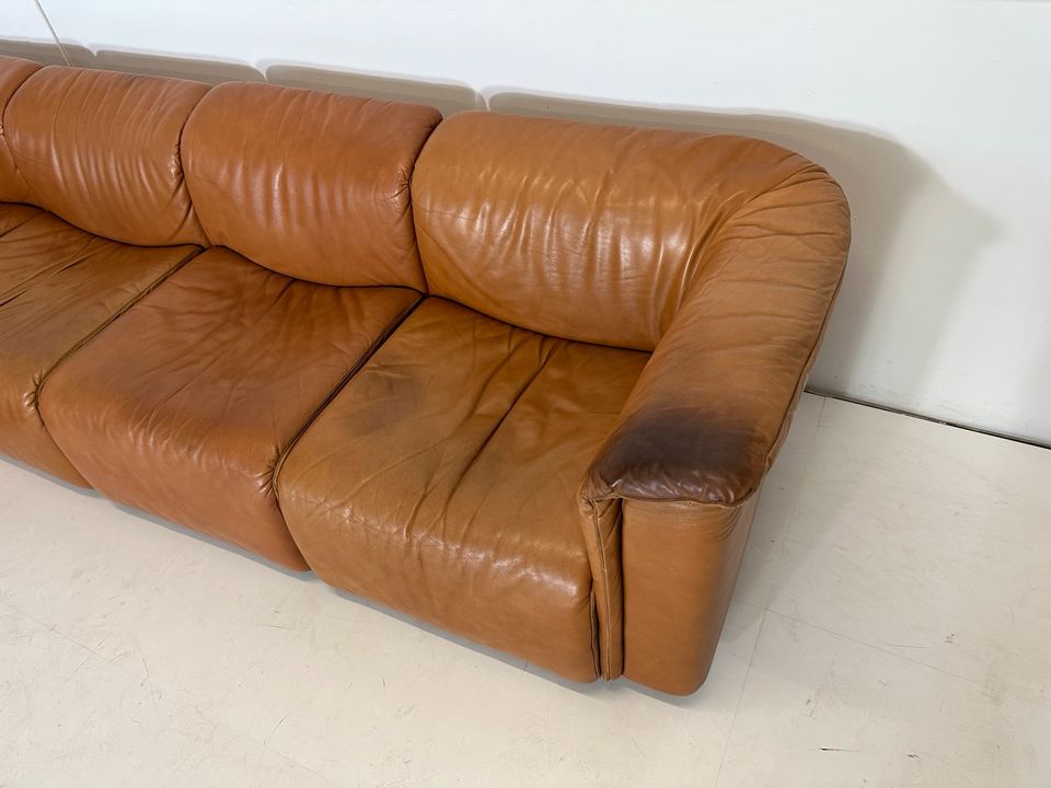 Wittmann Leder Sofa Hochbarett Couch Couch Modul Sessel in Höchst im Odenwald