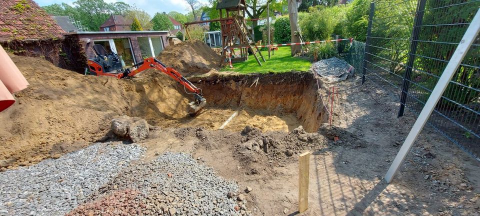 Erdarbeiten Baggerarbeiten Ausschachtung Pflaster Gartenarbeiten in Gelsenkirchen