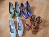 Ecco Schuhe mit Absatz Ecco Pumps Lila Grün Ecco Keilsandalen 39 Bayern - Augsburg Vorschau
