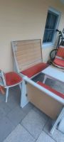 Sitzecke mit Tisch und zwei Stühlen gegen Abholung zu verschenken Bayern - Schnaitsee Vorschau