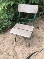 Gartenstuhl / Klappstuhl. / DDR  1/8 Biergartenstuhl Sachsen-Anhalt - Dessau-Roßlau Vorschau