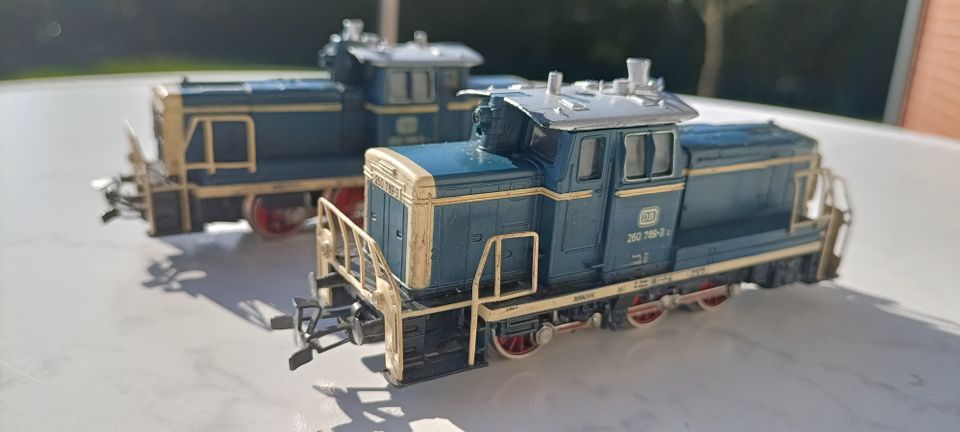 Verkaufe 2 Modell Dieselloks BR 260 von Märklin in Spur H0 in Twistringen