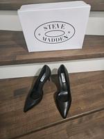 Steve Madden Pumps Damen Gr. 38 Leder schwarz NEU in OVP Bayern - Germering Vorschau