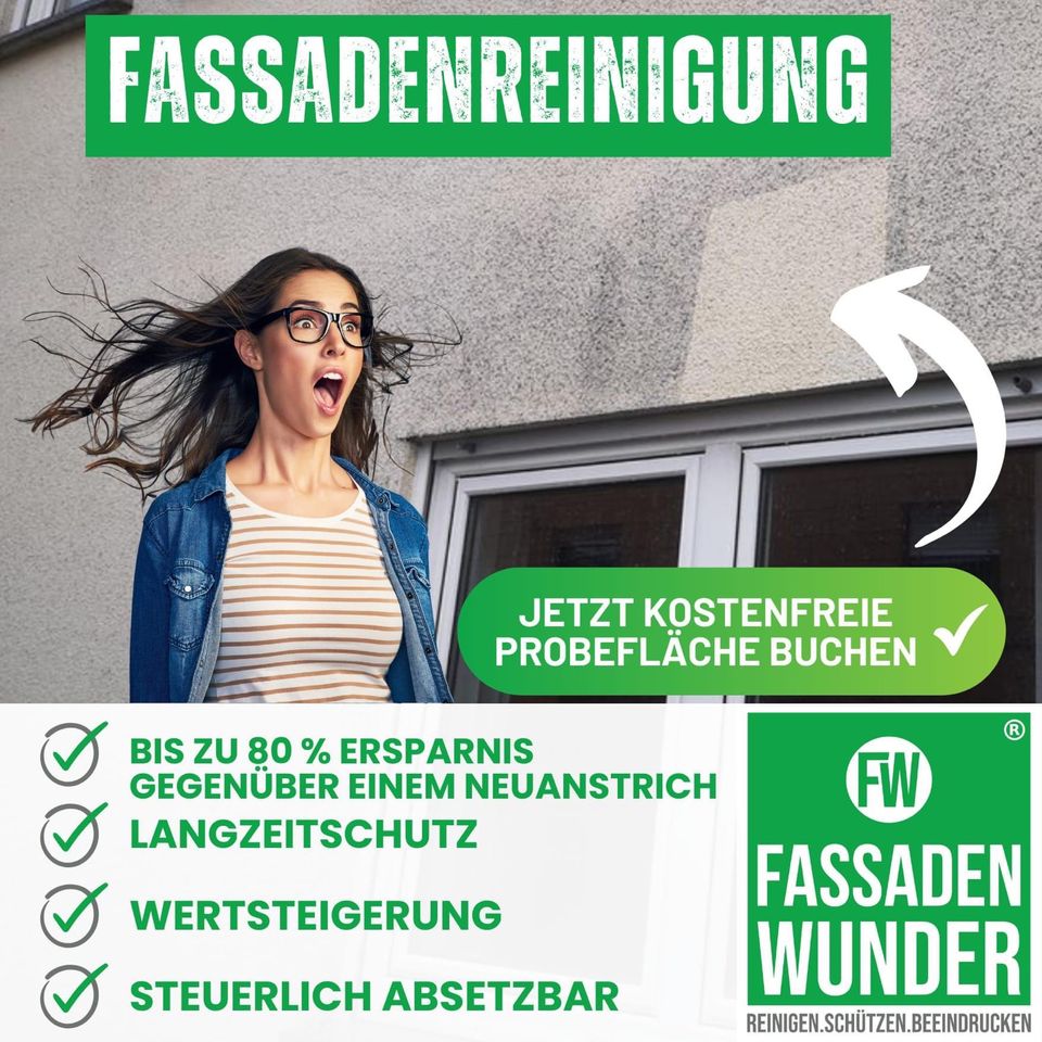 Fassadenreinigung - Das Fassaden-Wunder in Frankfurt am Main