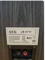 AEG Lautsprecher 2 x in schwarz Schleswig-Holstein - Neumünster Vorschau
