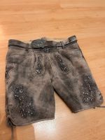 Spieth & Wensky Lederhose Gr. 50 Sand hellgrau Bayern - Hallbergmoos Vorschau