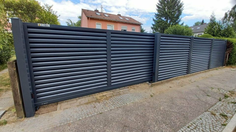 Angebot: Zaun Metallzaun Schiebetor Carport Berlin Potsdam in Potsdam