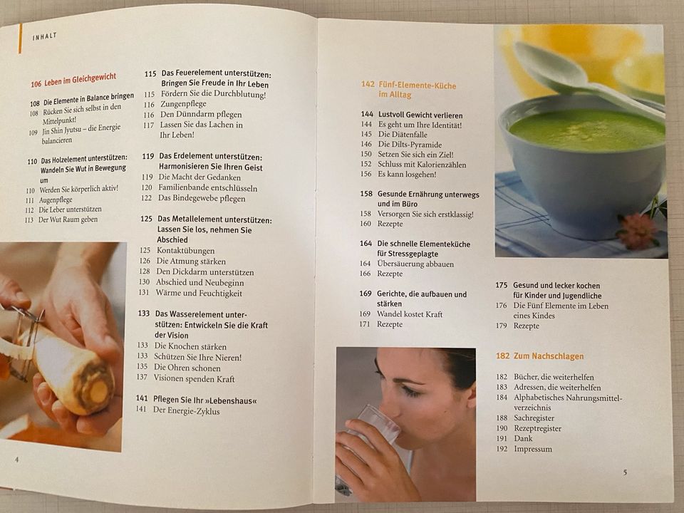 Fünf Elemente Ernährung Buch Ratgeber Gesundheit in Frankfurt am Main