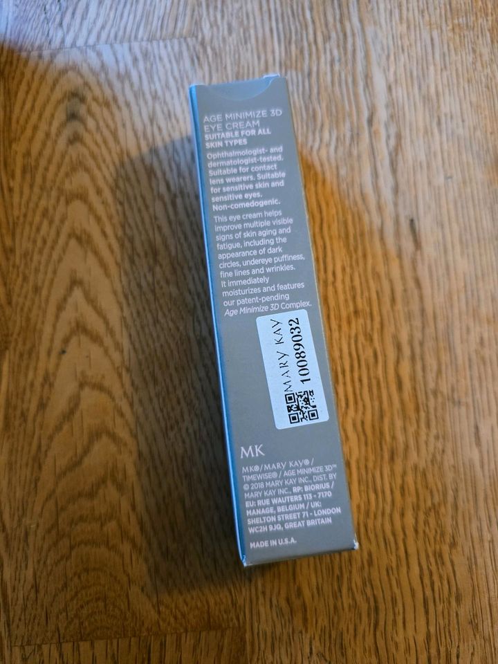 Mary Kay  Augencreme Timewise Age minimize 3D *neu* in Kassel