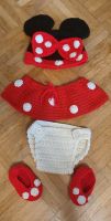 Baby Kostüm Minnie Maus Gr. ca bis 4 Monate selbstgestrickt Neuwe Baden-Württemberg - Villingen-Schwenningen Vorschau