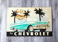 Metall-Schild "Chevrolet", Deko, Sommer, Auto, 60er Hessen - Wettenberg Vorschau