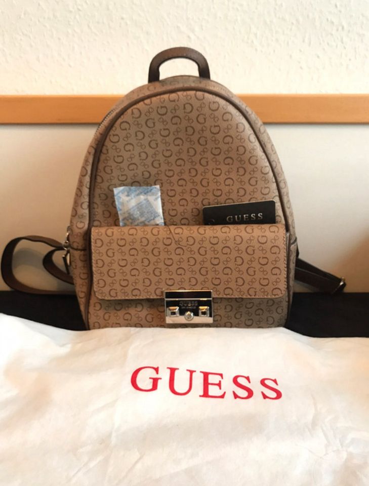 Guess backpack mocha multi in Kiel