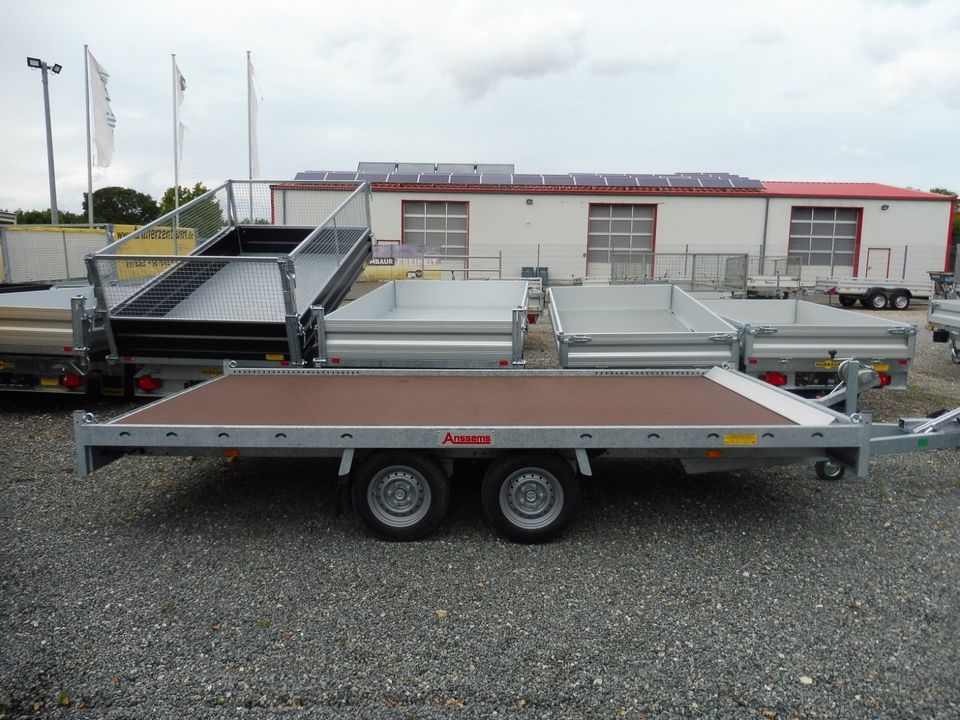 Anssems MSX 2700 405x200cm | Winde Radstopper Autotrailer #A001 in Altenholz