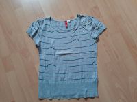 Pullover mit kurzem Arm, grau, Größe 40, h&m, T-Shirt, Oberteil, Nordrhein-Westfalen - Hopsten Vorschau