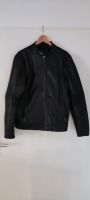 Schwarze Herren Lederjacke, Jack and Jones, Gr. M Buchholz-Kleefeld - Hannover Groß Buchholz Vorschau