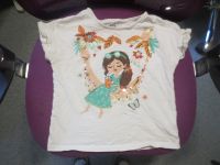 Mädchen T-Shirt,weiss mit Motiv,Gr. 116 von C&A Nordrhein-Westfalen - Mülheim (Ruhr) Vorschau