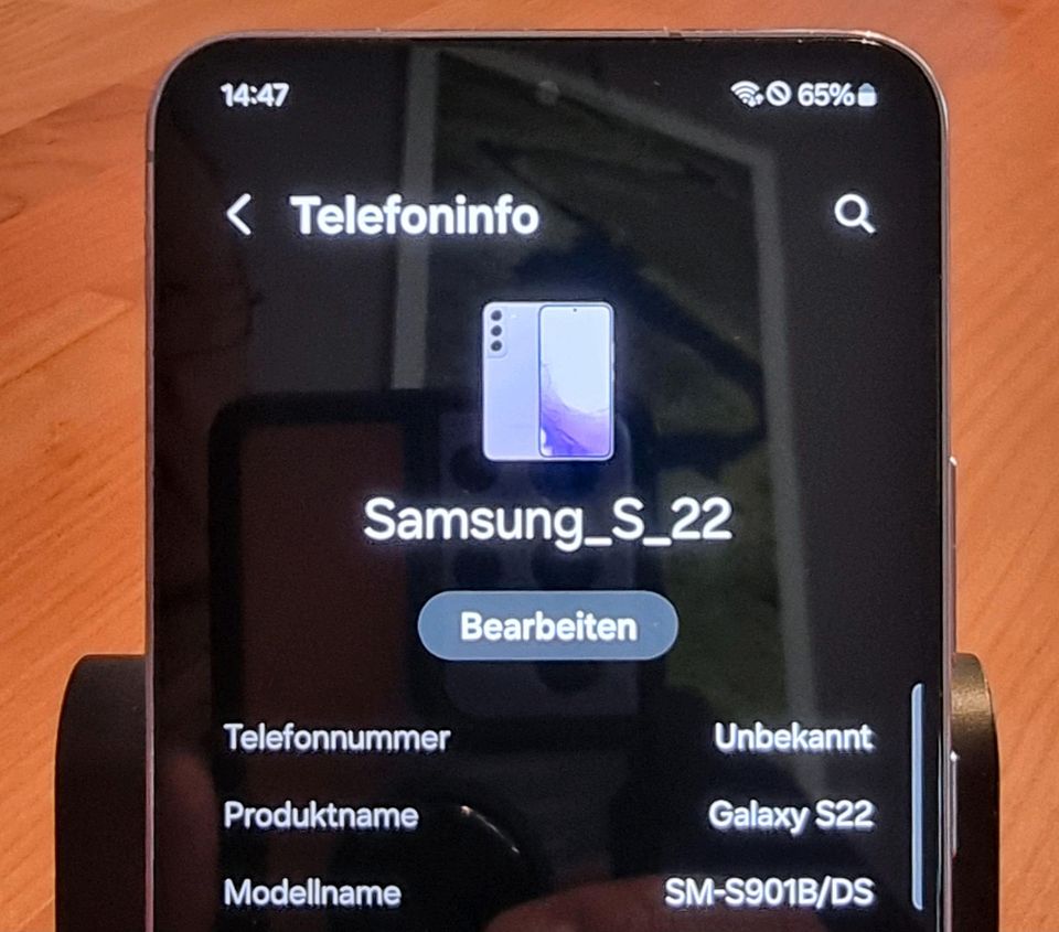 TOP Samsung S22 256 GB in bora purple mit Garantie +OVP in Obertshausen