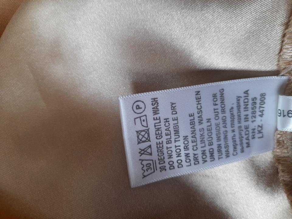 Luxus Damen Abendkleid beige creme | Gr. 34 | Apart | rückenfrei in Waltenhofen