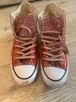 Chucks mit Glitzer aus Spanien in Größe 38 Berlin - Zehlendorf Vorschau