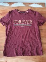 Only Tshirt S Burgunderrot Bordeaux Gold Schriftzug Forever Baden-Württemberg - Gaggenau Vorschau