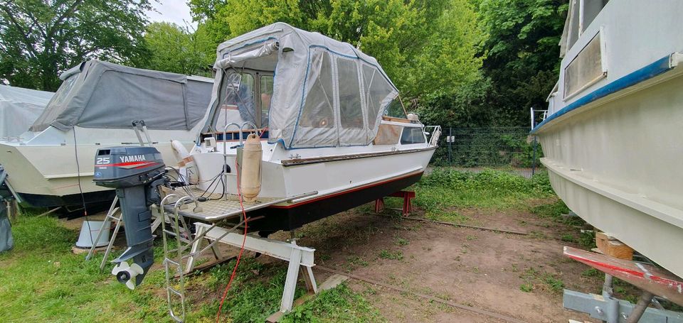 Schönes Kajütboot wegen Zeitmangel abzugeben in Dresden